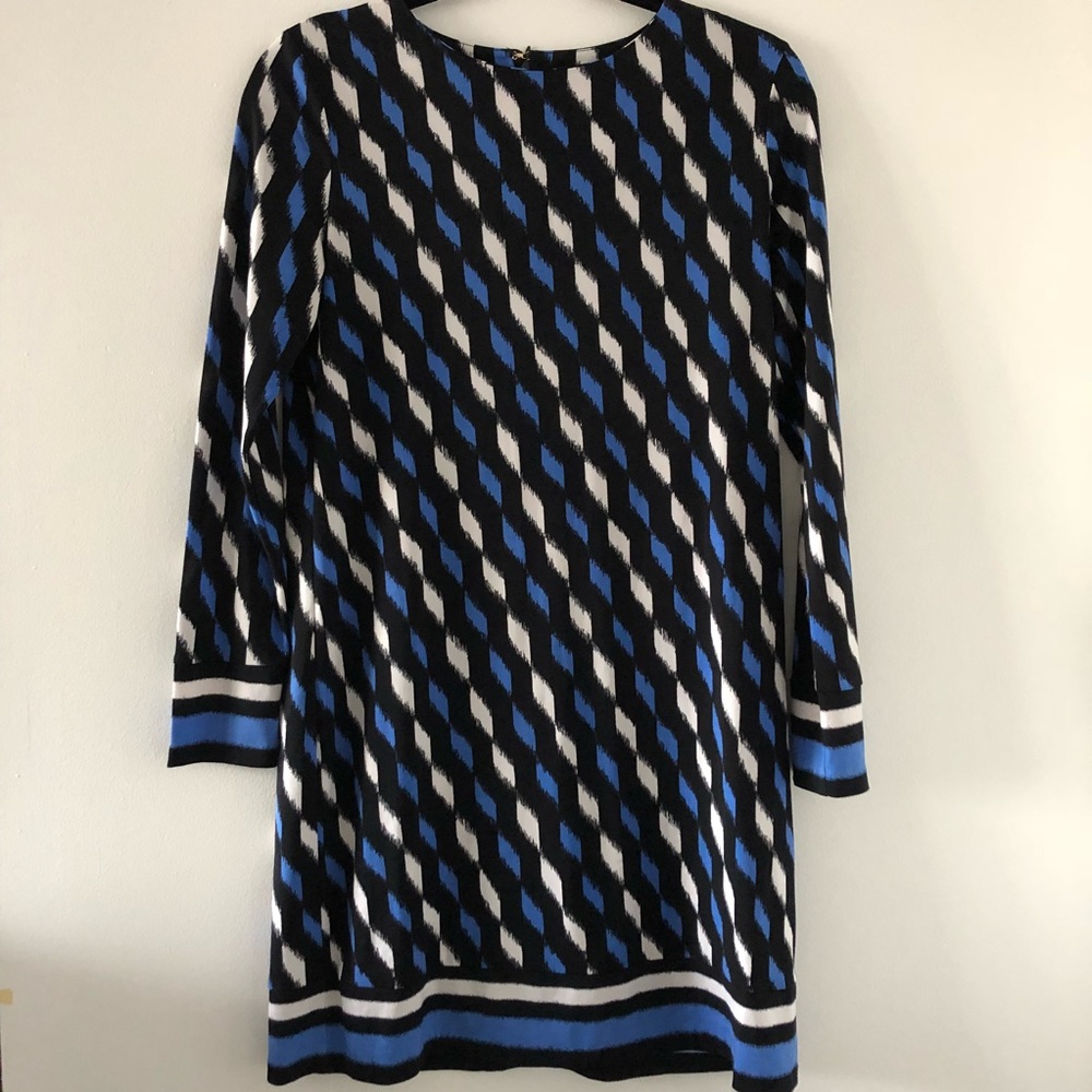 Blue Pattern Michael Kors Dress